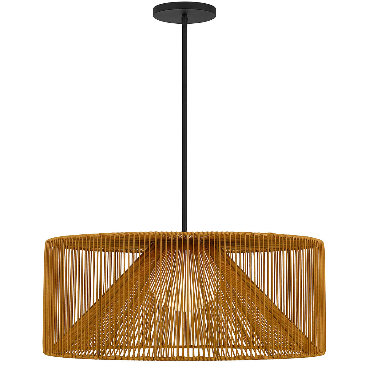 30-Inch Sand Black Key West Outdoor LED Pendant Light