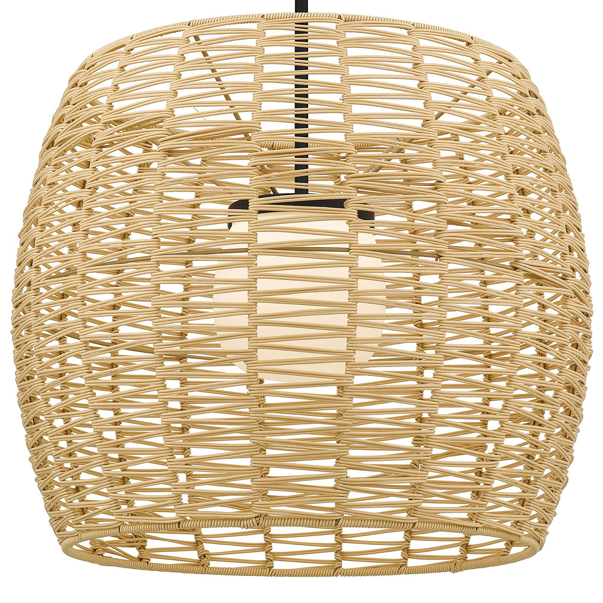 24-Inch Sand Black Aruba Outdoor LED Pendant Light