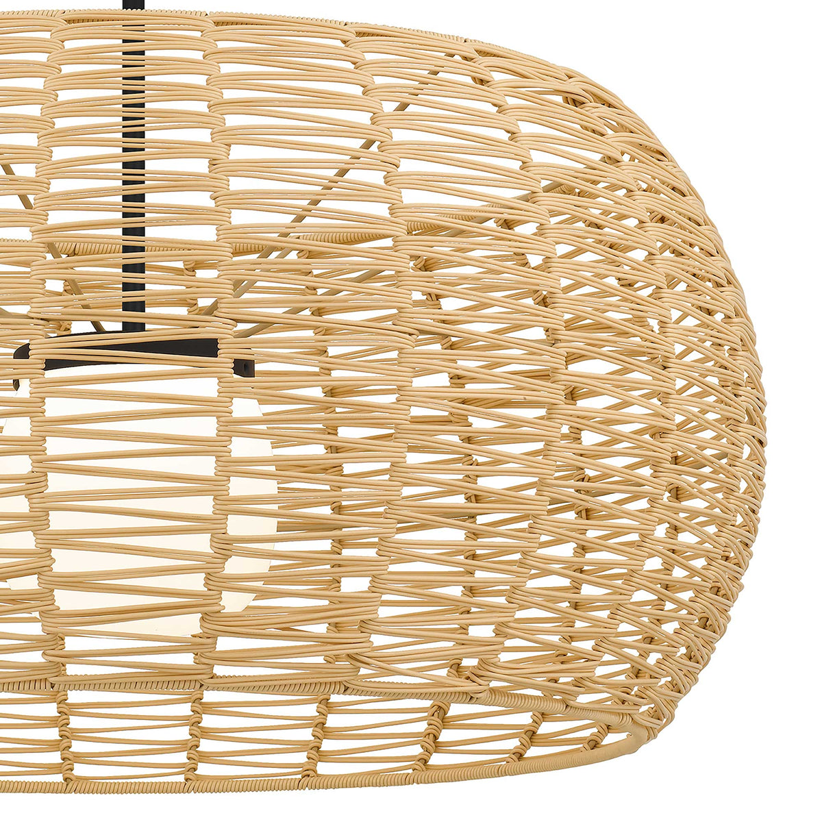 32-Inch Sand Black Aruba Outdoor LED Pendant Light