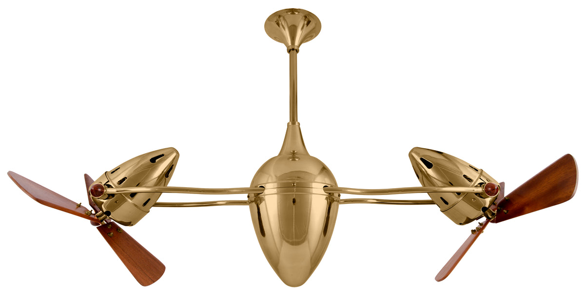 AR Ruthiane Rotational Double Head Ceiling Fan