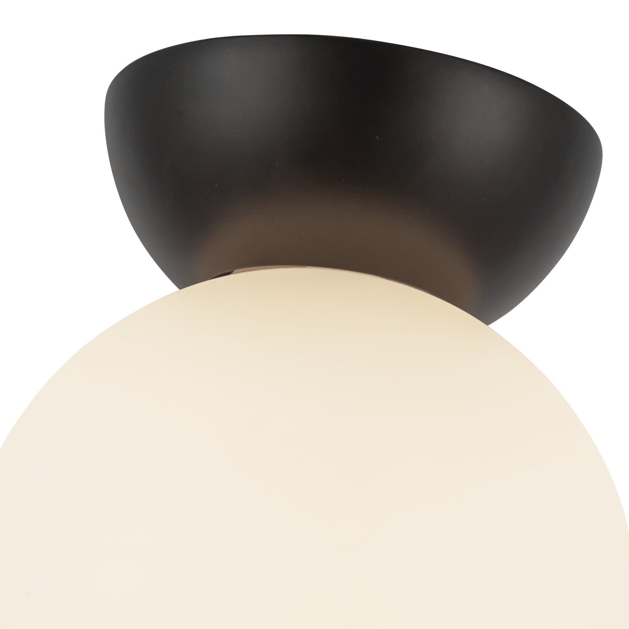 Arcadia 6-in Steel Semi-Flush Mount