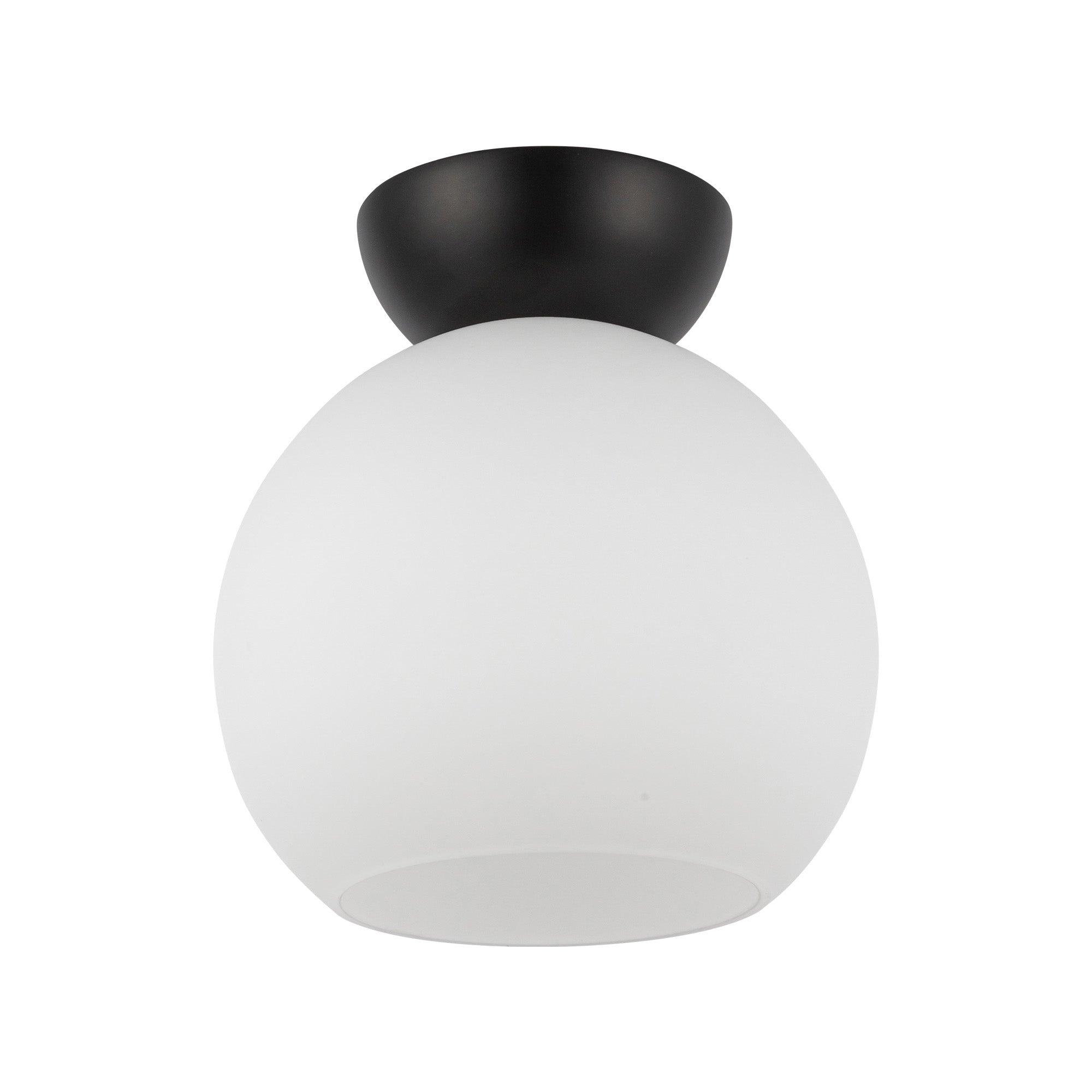 Arcadia 8-in Steel Semi-Flush Mount