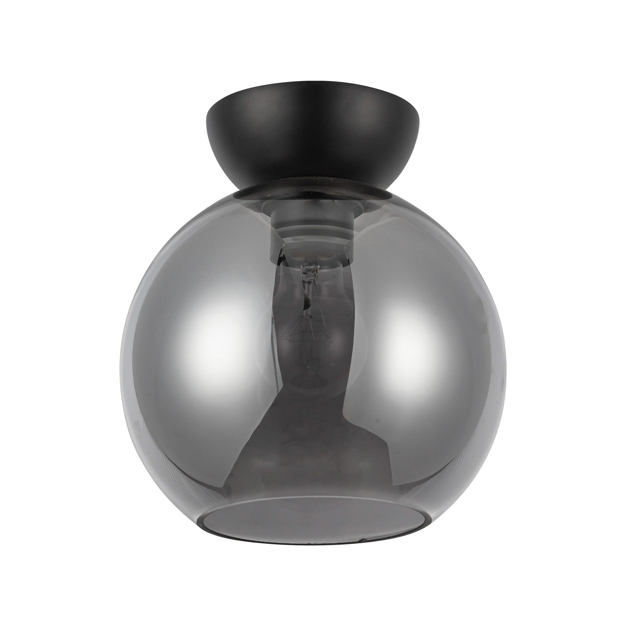 Arcadia 8-in Steel Semi-Flush Mount