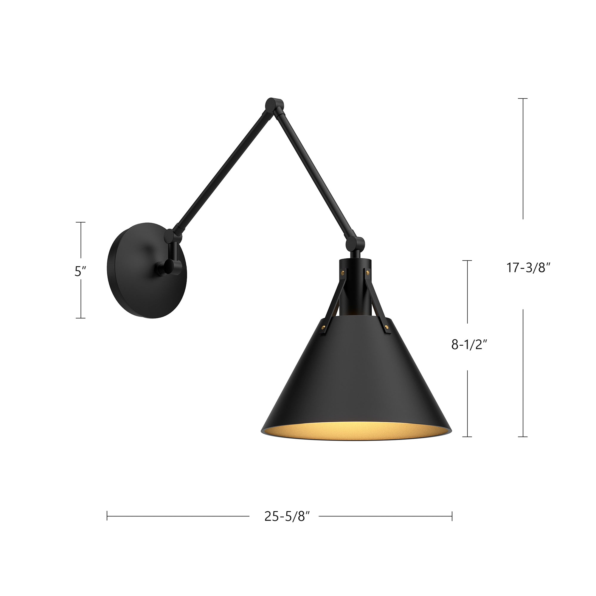 Archer 10-in Steel Vanity Light