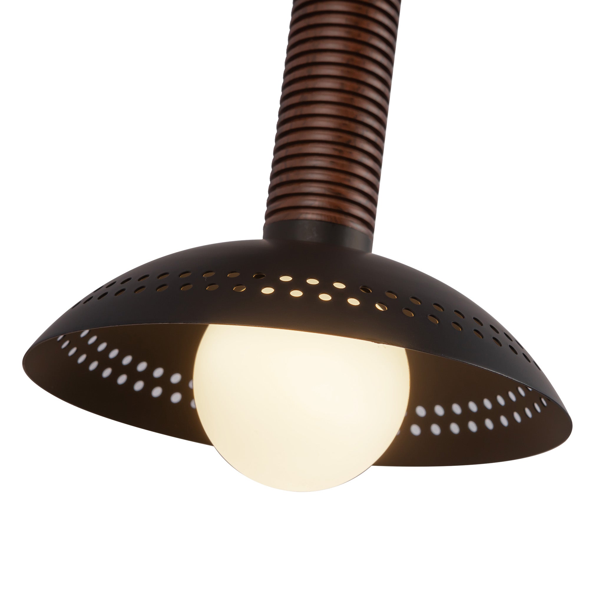 Arden 23-in (With Shade) Aluminum Vanity Light