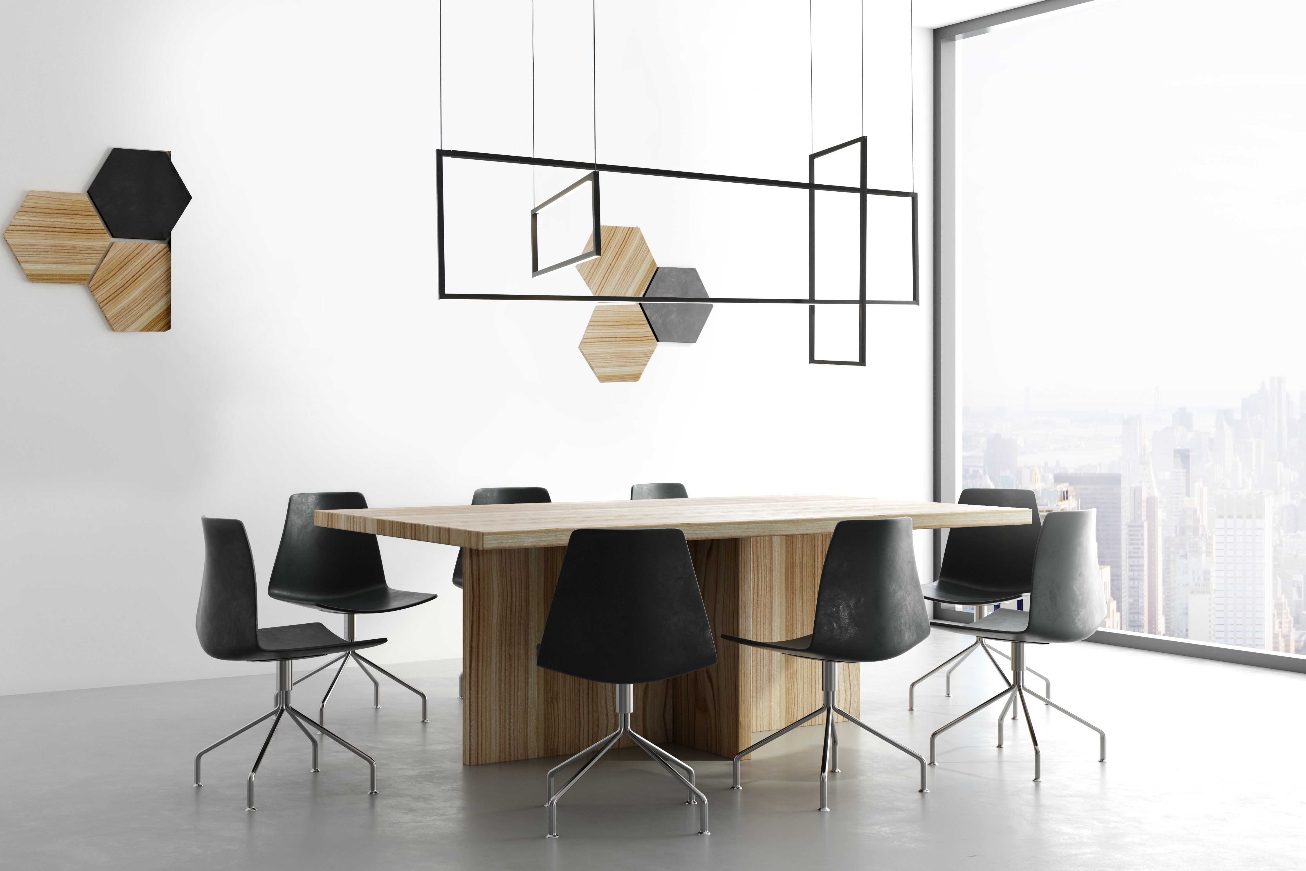 Arkell 56-in Aluminum Multi Pendant