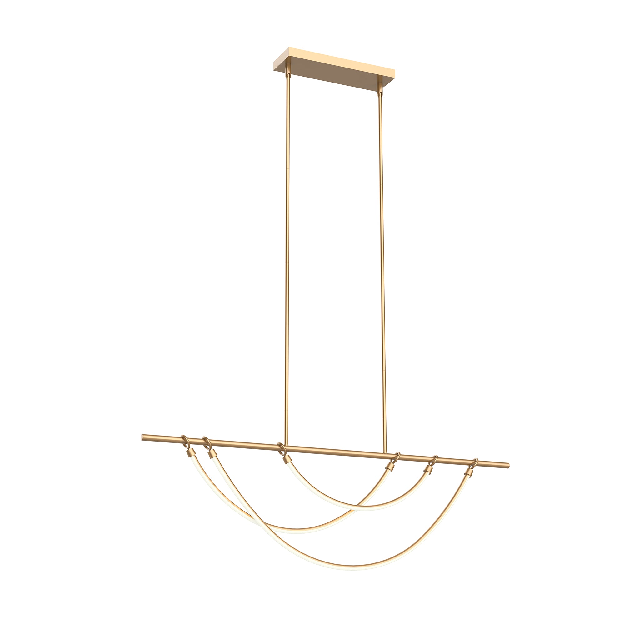 Aryas 48-in Steel Linear Pendant