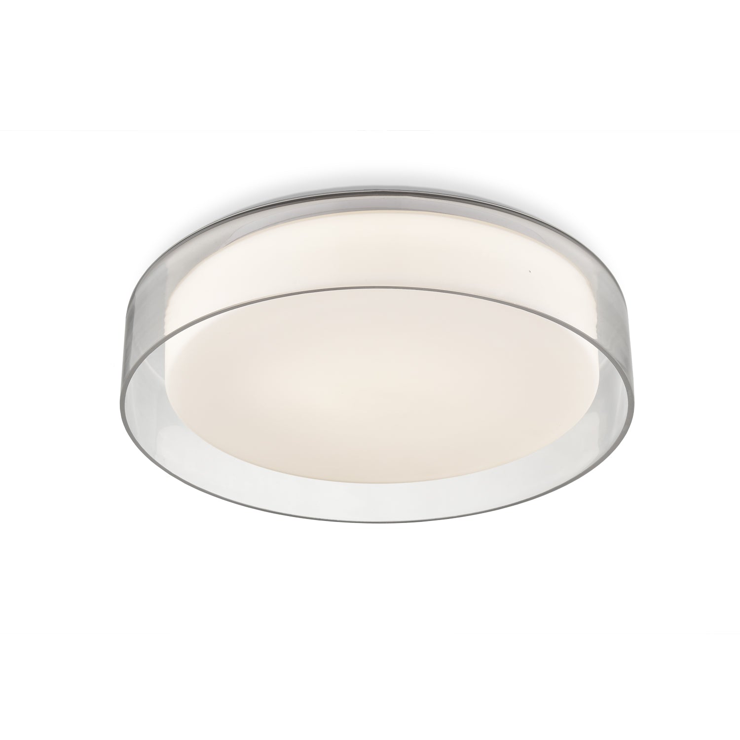 Aston 14-in Steel Flush Mount
