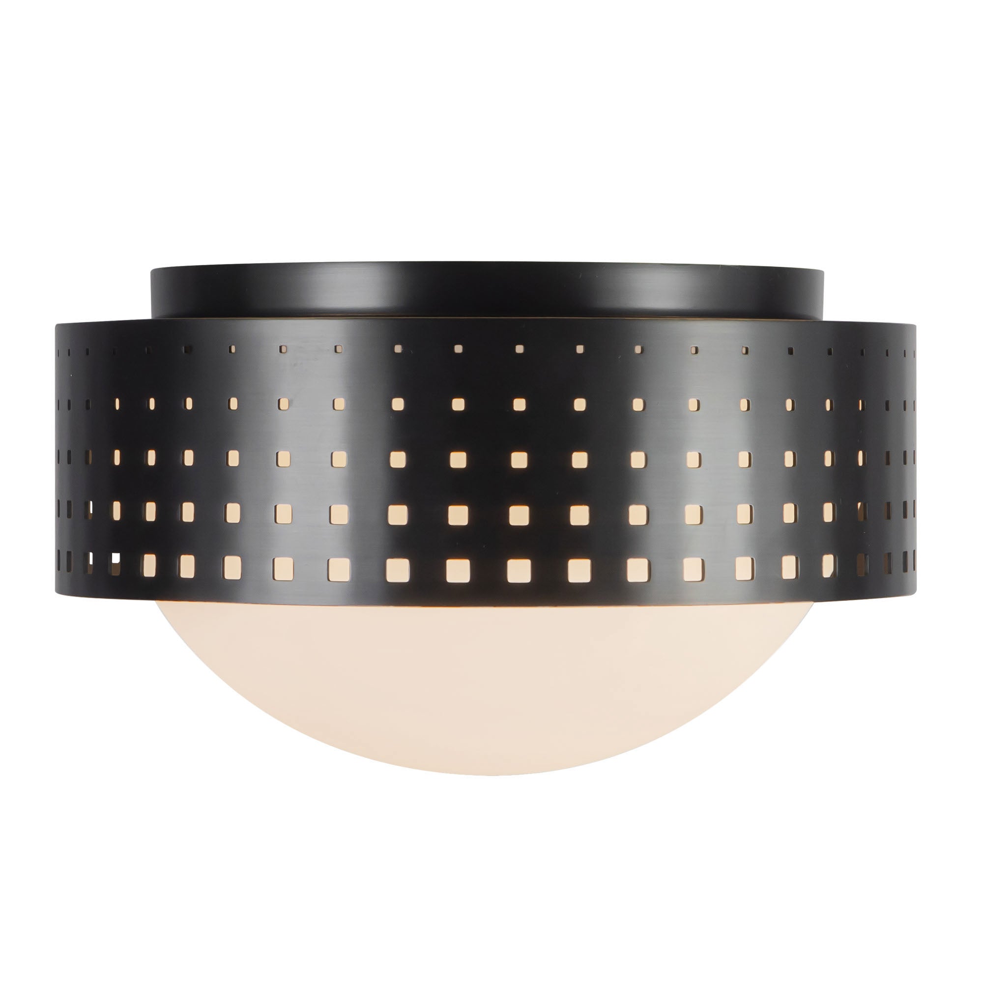 Astoria 10-in Steel Flush Mount
