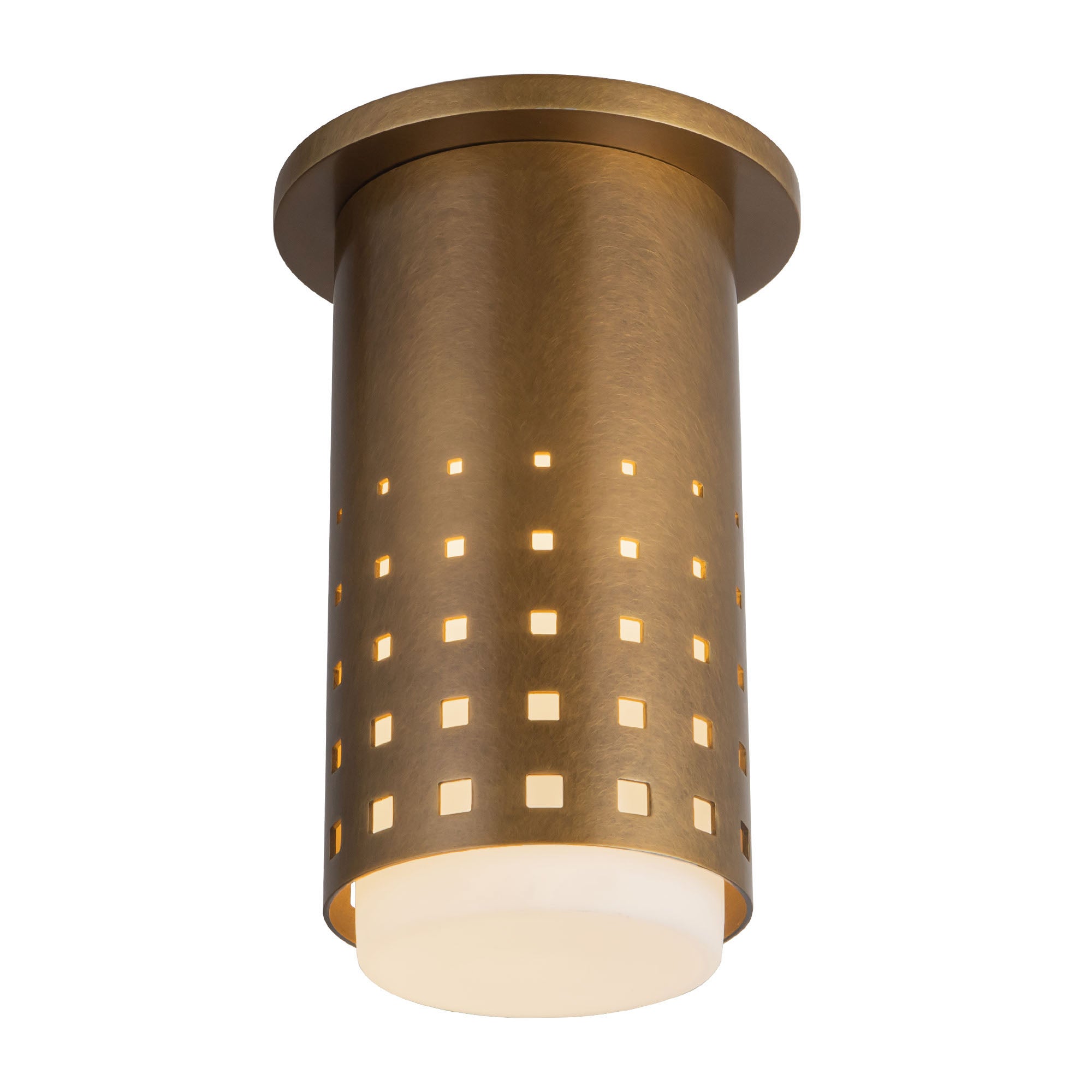 Astoria 5-in Steel Semi-Flush Mount