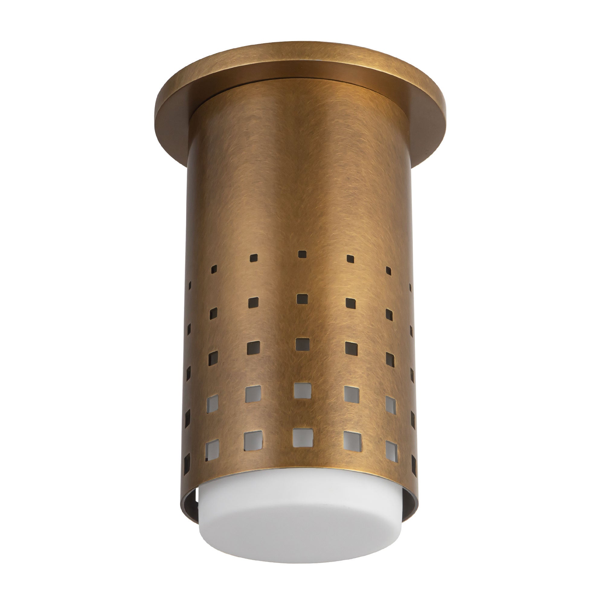 Astoria 5-in Steel Semi-Flush Mount