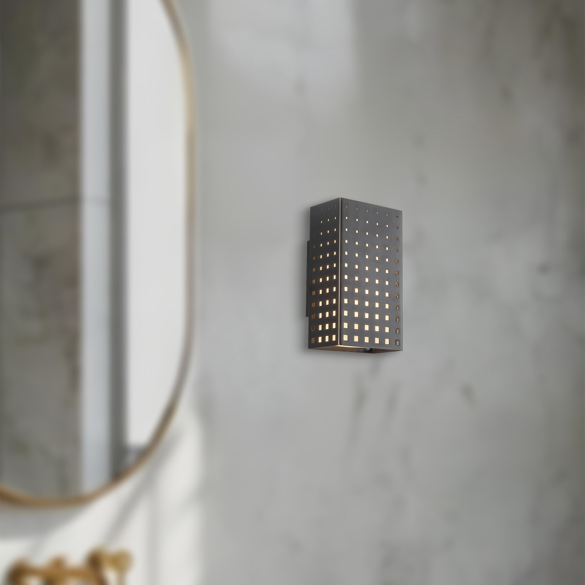 Astoria 9-in Steel Wall Sconce