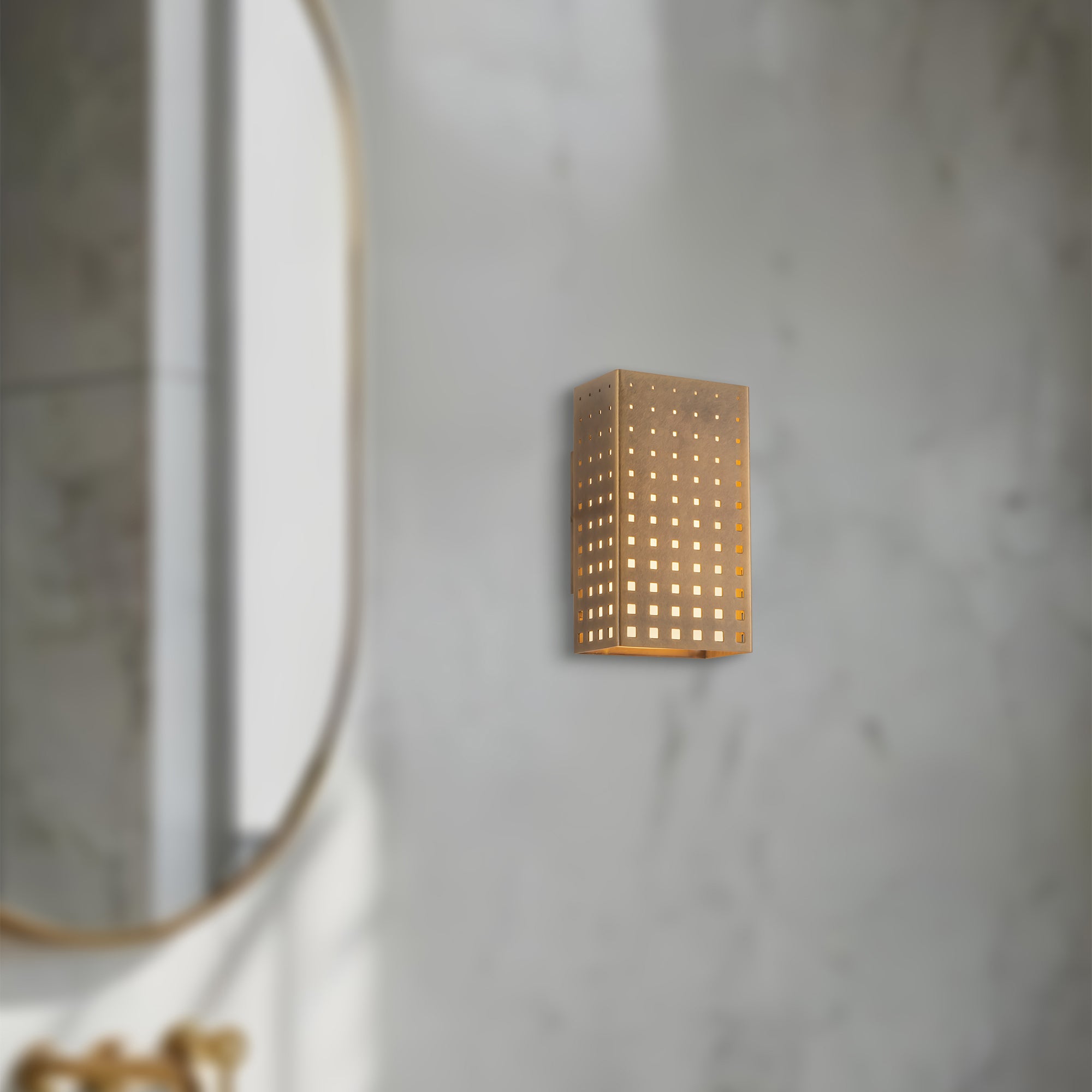 Astoria 9-in Steel Wall Sconce