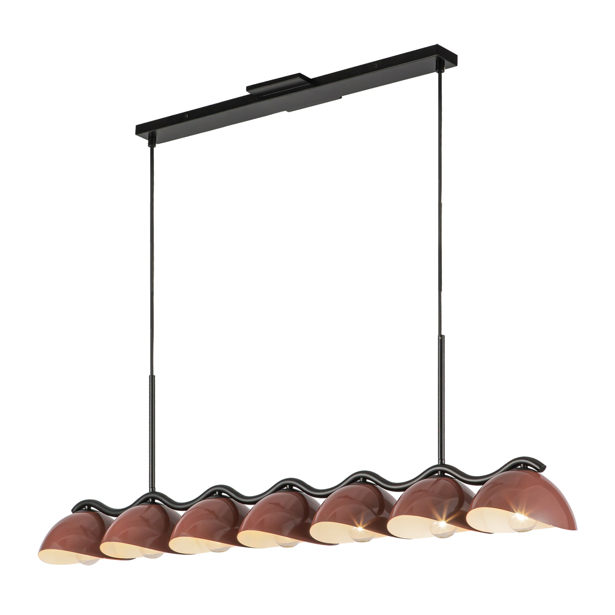 Atlas 42-in Steel Linear Pendant