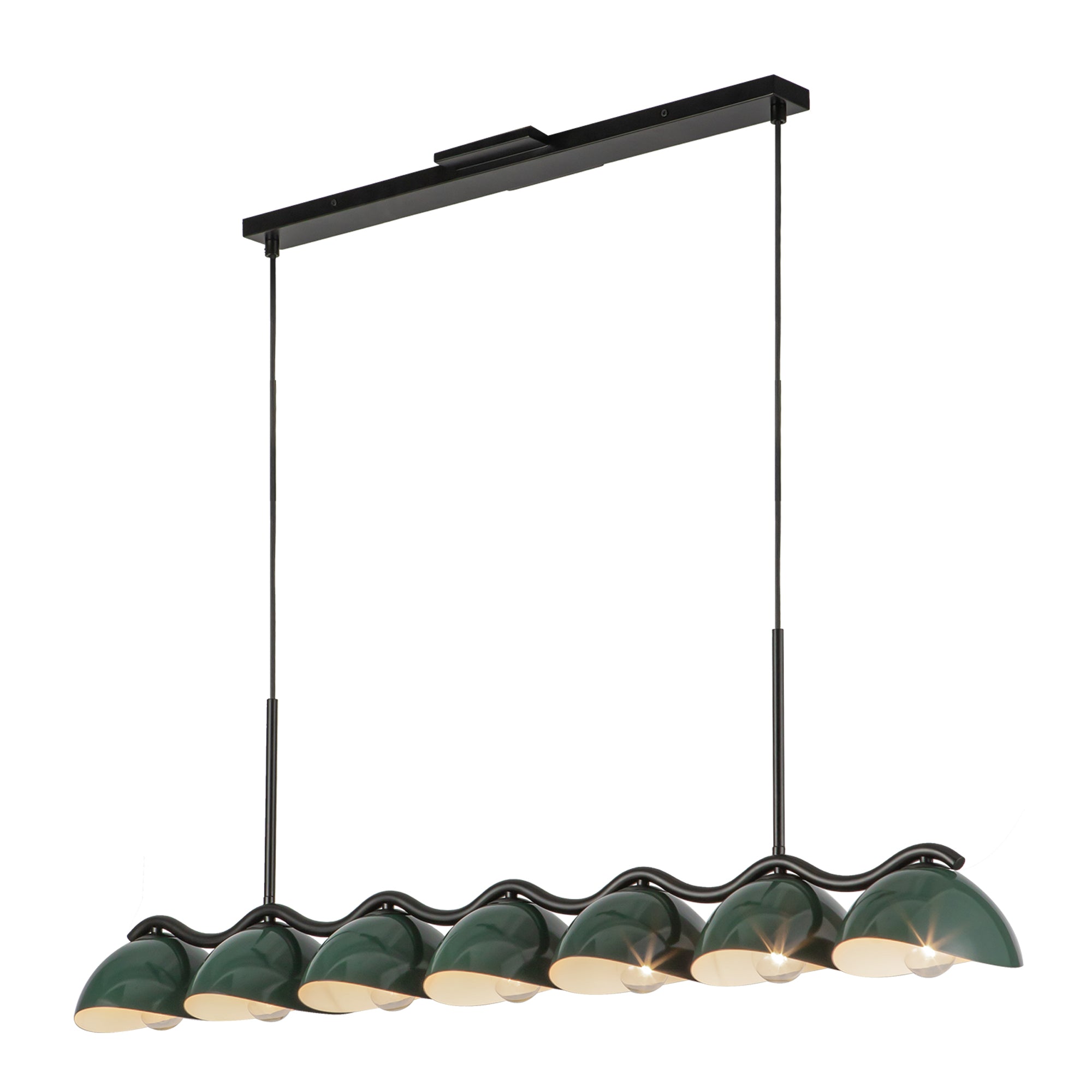 Atlas 42-in Steel Linear Pendant