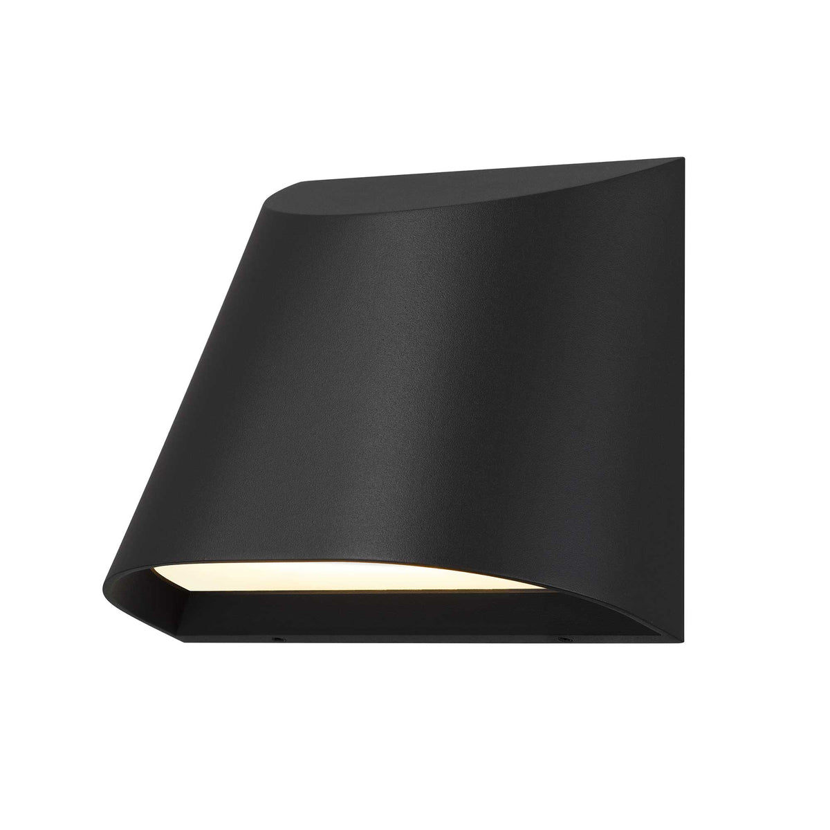 5.5-Inch Sand Black Ambit Outdoor LED Wall Sconce