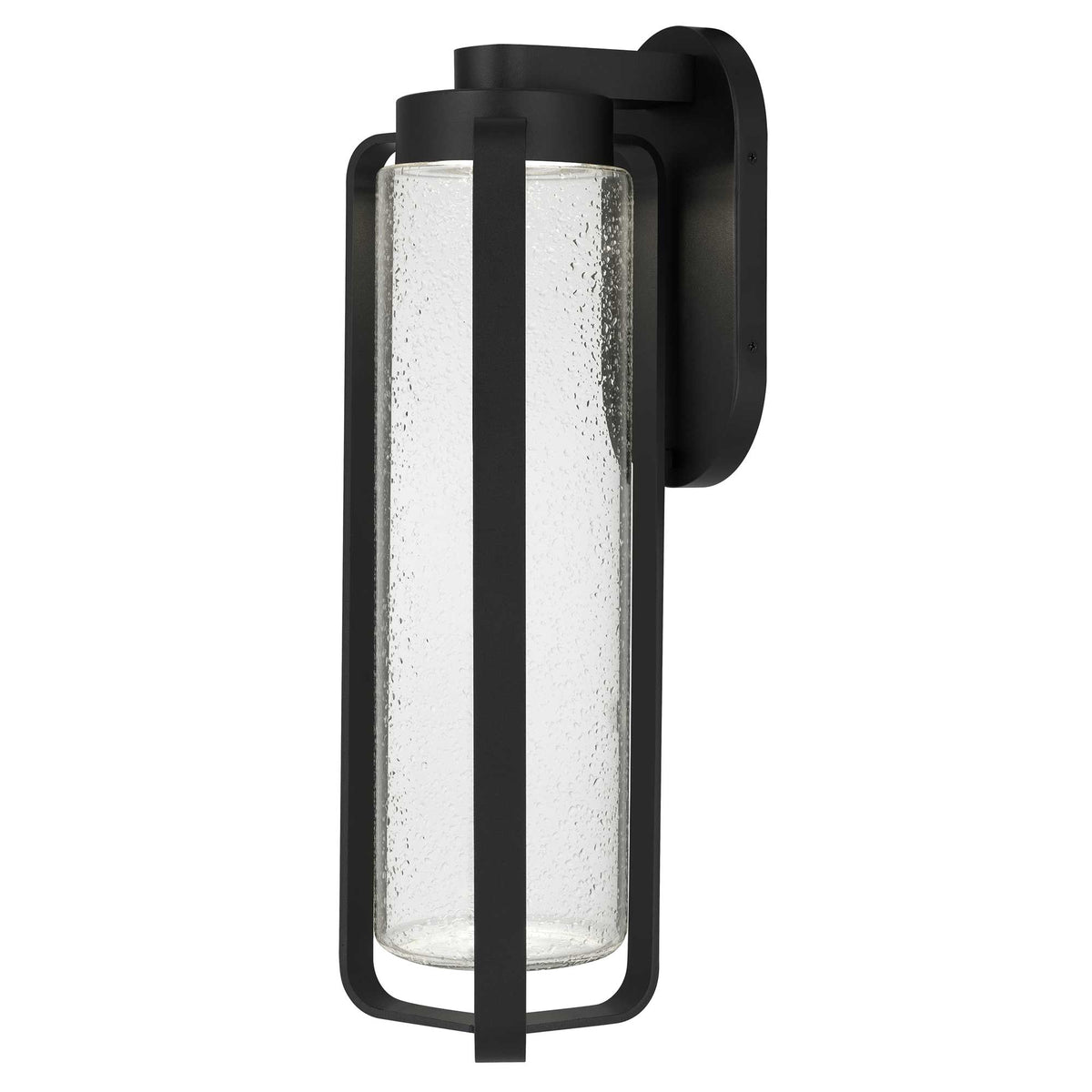 22-Inch Sand Black Clover Outdoor LED Wall Sconce