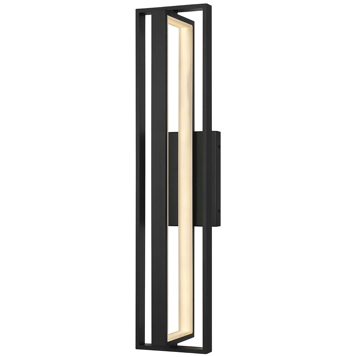 32.5-Inch Sand Black In & Out Outdoor LED Wall Sconce