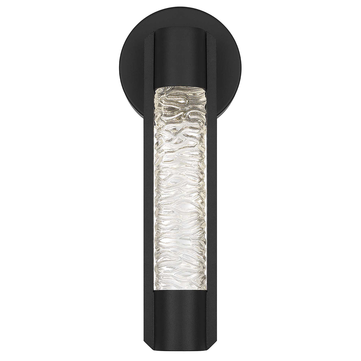 14-Inch Sand Black TIG Outdoor LED Wall Sconce