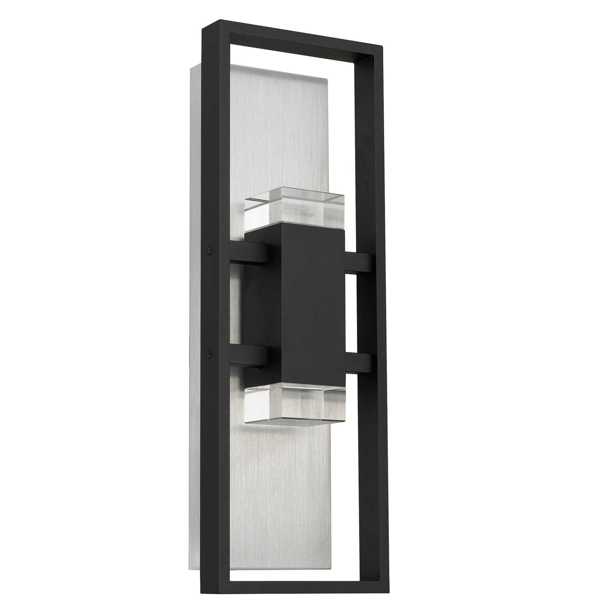 18-Inch Sand Black Mars Outdoor LED Wall Sconce