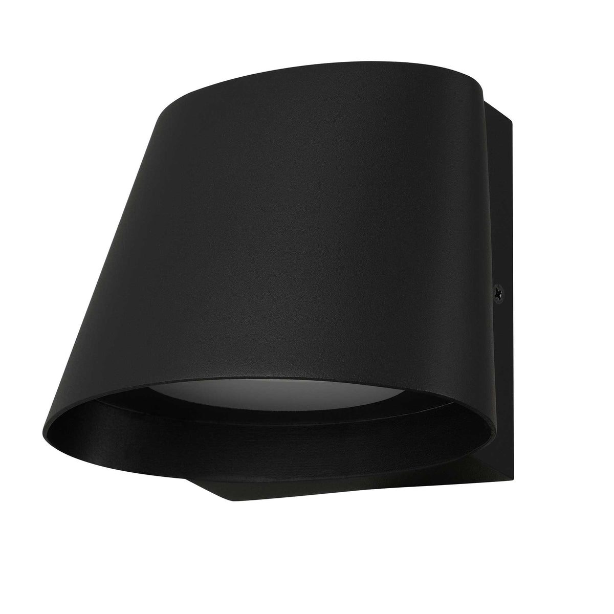 6.5-Inch Sand Black Grace Outdoor LED Wall Sconce