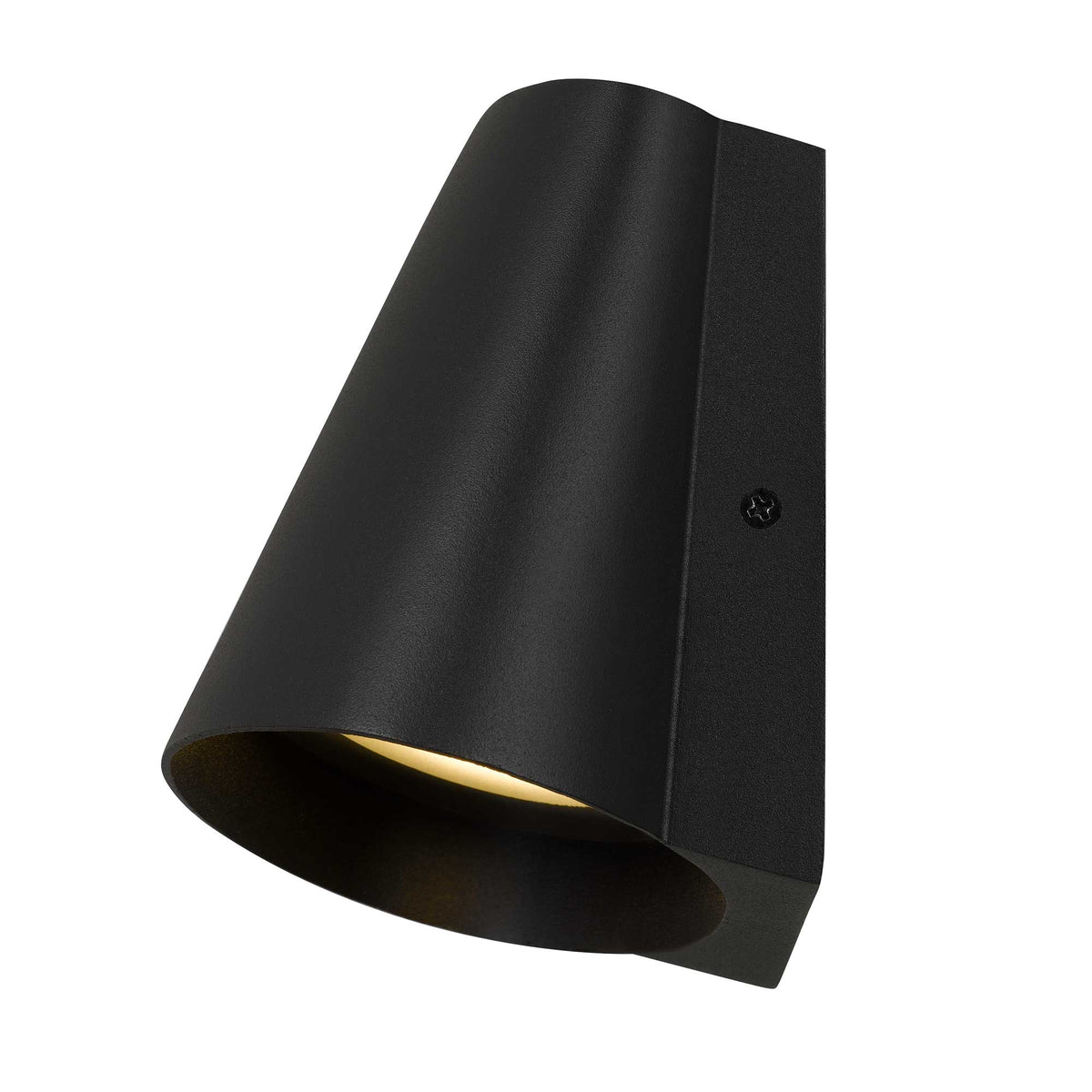 6.5-Inch Sand Black Grace Outdoor LED Wall Sconce