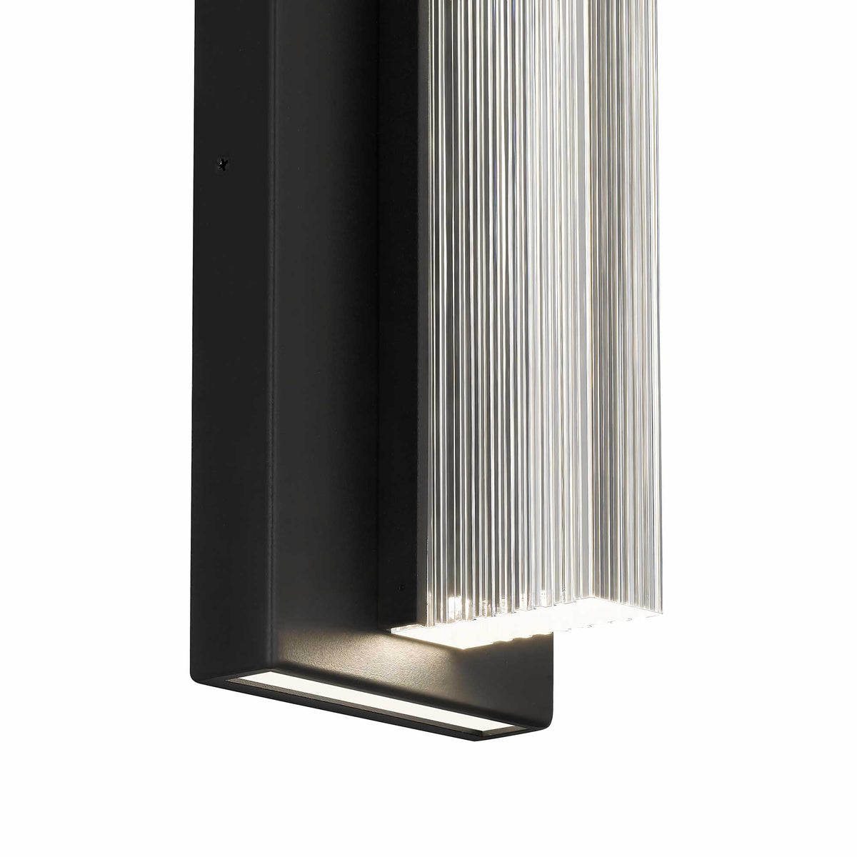 25-Inch Sand Black Arles Outdoor LED Wall Sconce