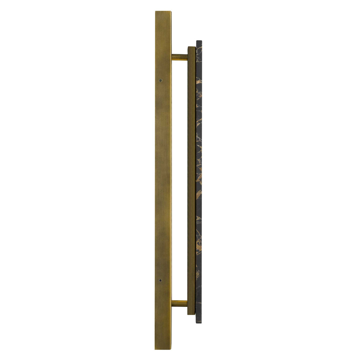24-Inch Painted Antique Brass Zoey Outdoor LED Wall Sconce