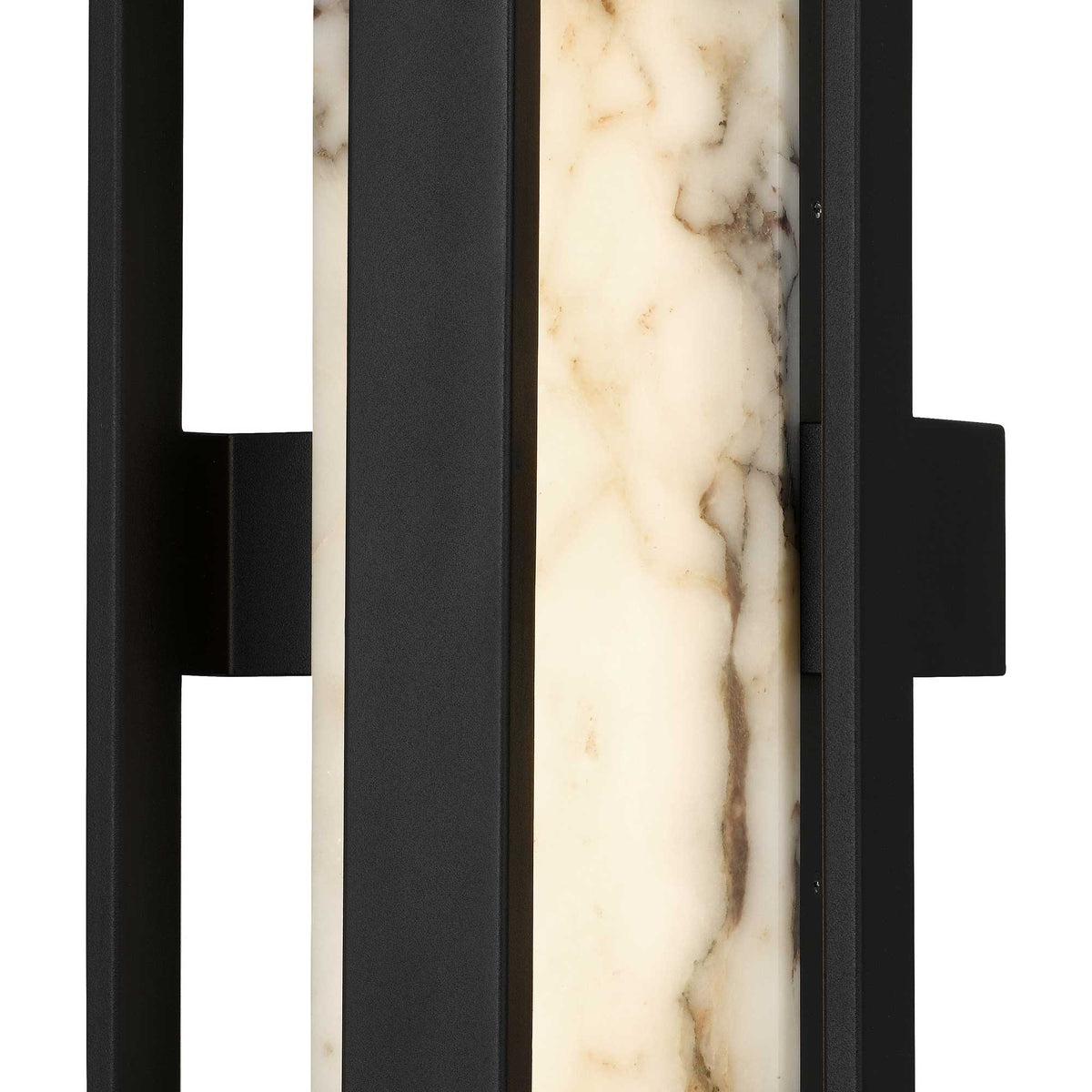 22-Inch Painted Antique Brass Roundabout Outdoor LED Wall Sconce