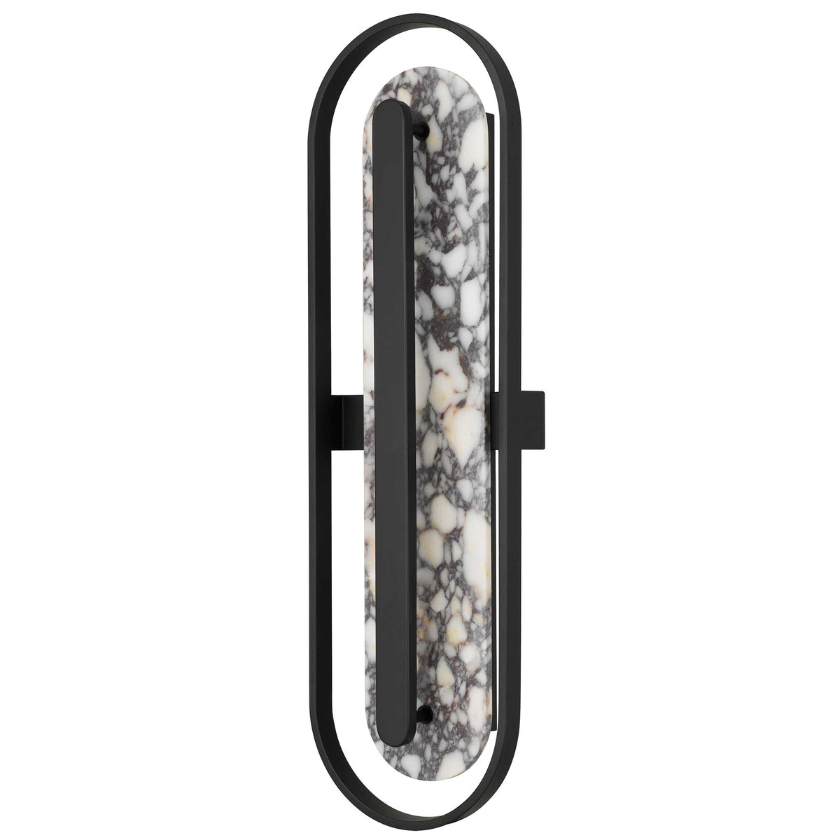 36-Inch Sand Black Roundabout Outdoor LED Wall Sconce