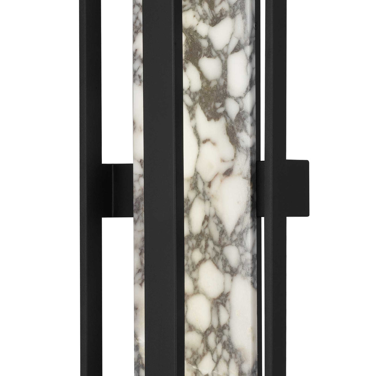 36-Inch Sand Black Roundabout Outdoor LED Wall Sconce