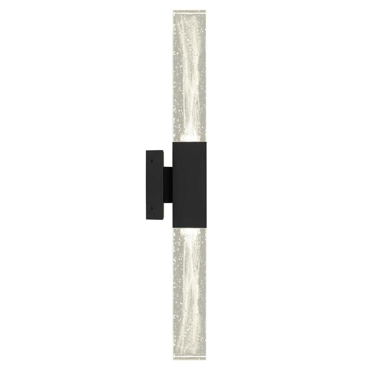 32-Inch Sand Black Folio Outdoor LED Wall Sconce