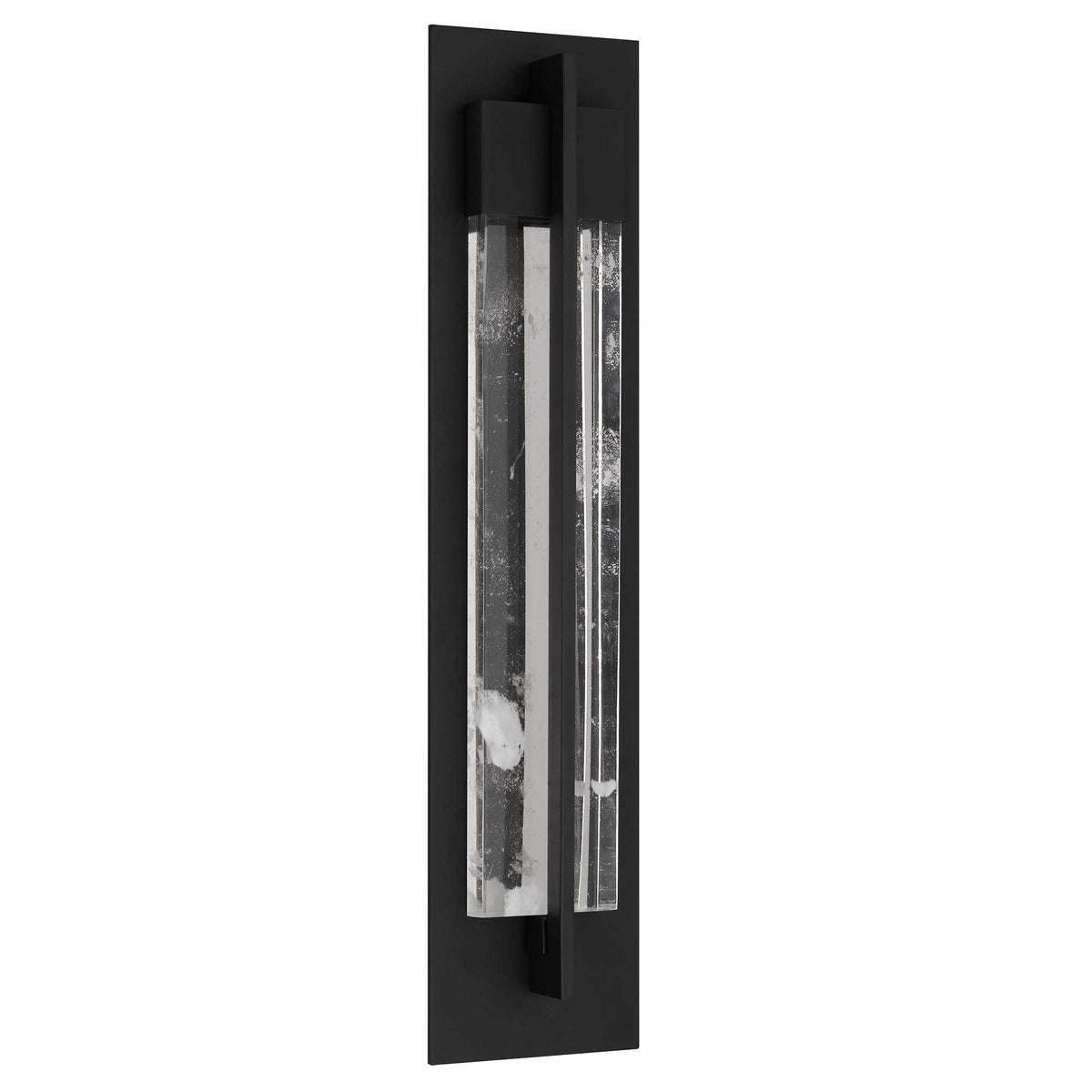 26-Inch Sand Black Rivera Outdoor LED Wall Sconce