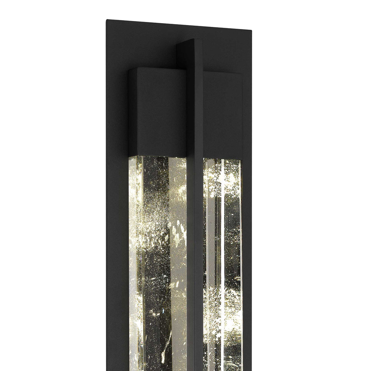 32-Inch Sand Black Rivera Outdoor LED Wall Sconce