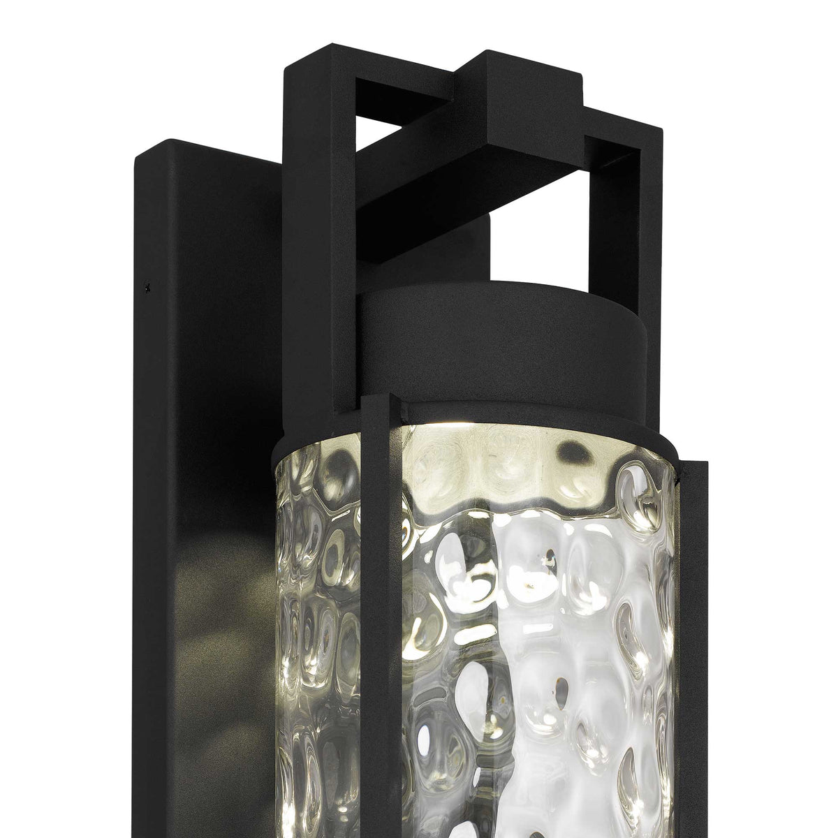 16.5-Inch Sand Black Winston Outdoor LED Wall Sconce