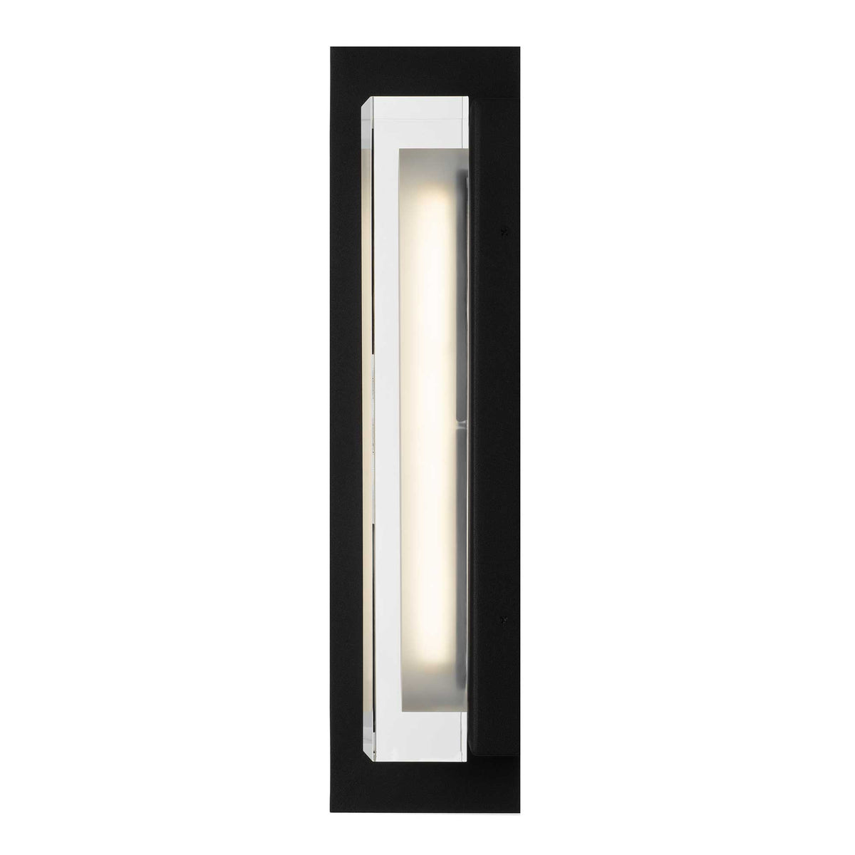 14.5-Inch Sand Black Avani Outdoor LED Wall Sconce