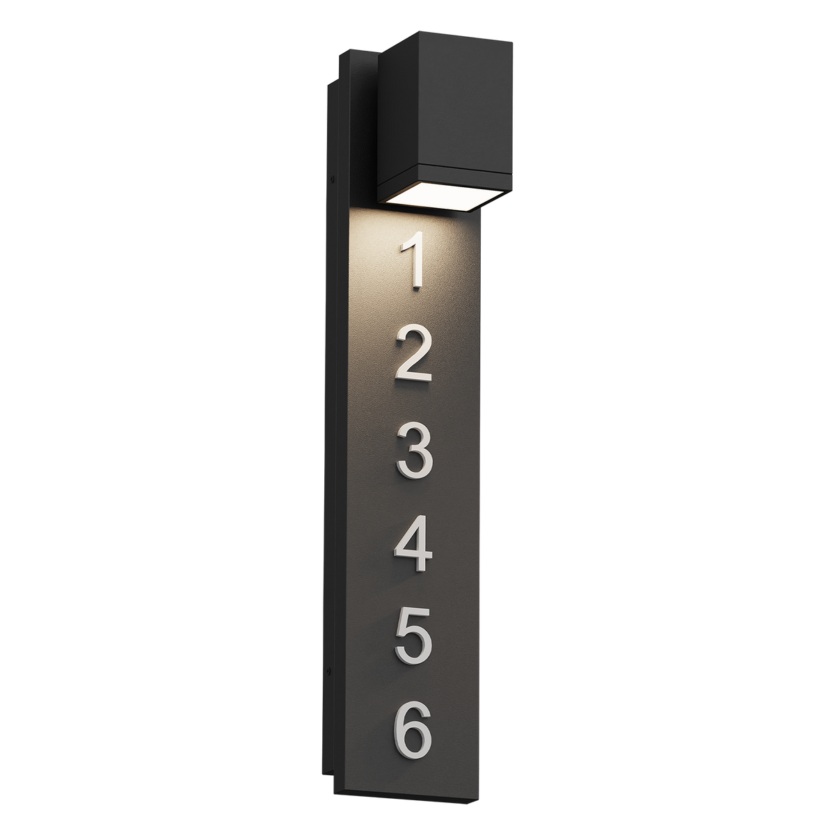 26-Inch Sand Black Bishop Outdoor LED Wall Sconce