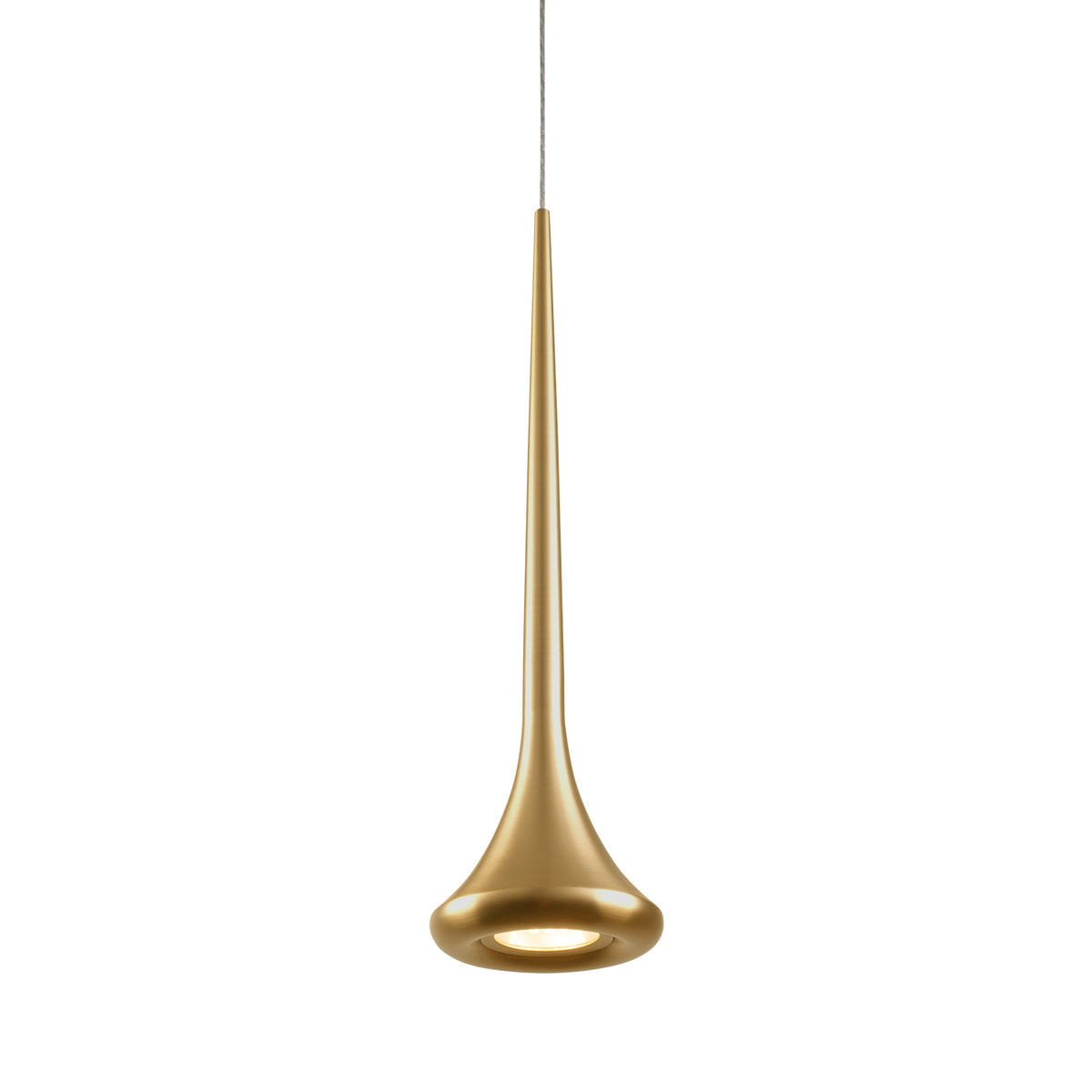Bach 5-in Steel Pendant