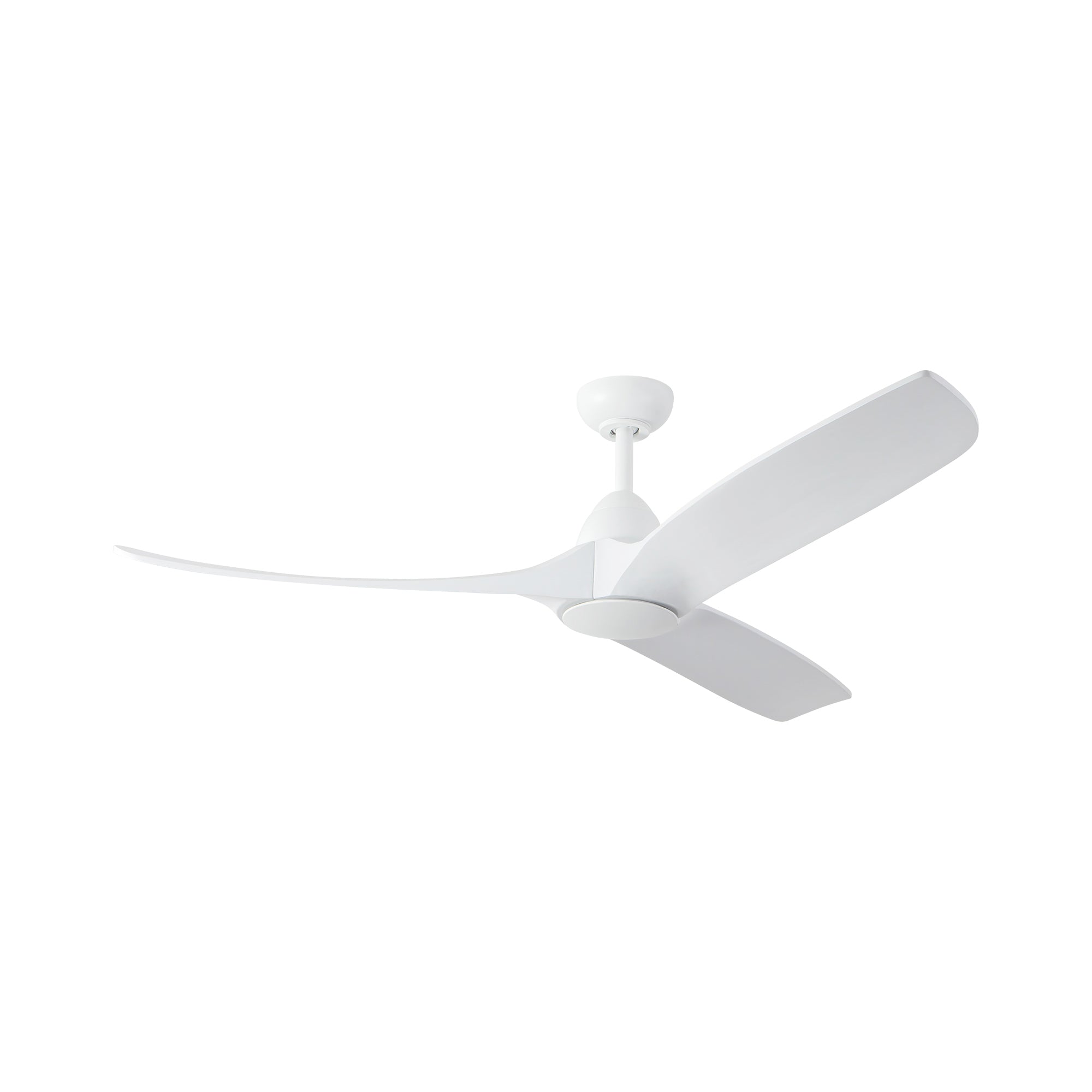 Baylor 60-in White Reversible DC Ceiling Fan