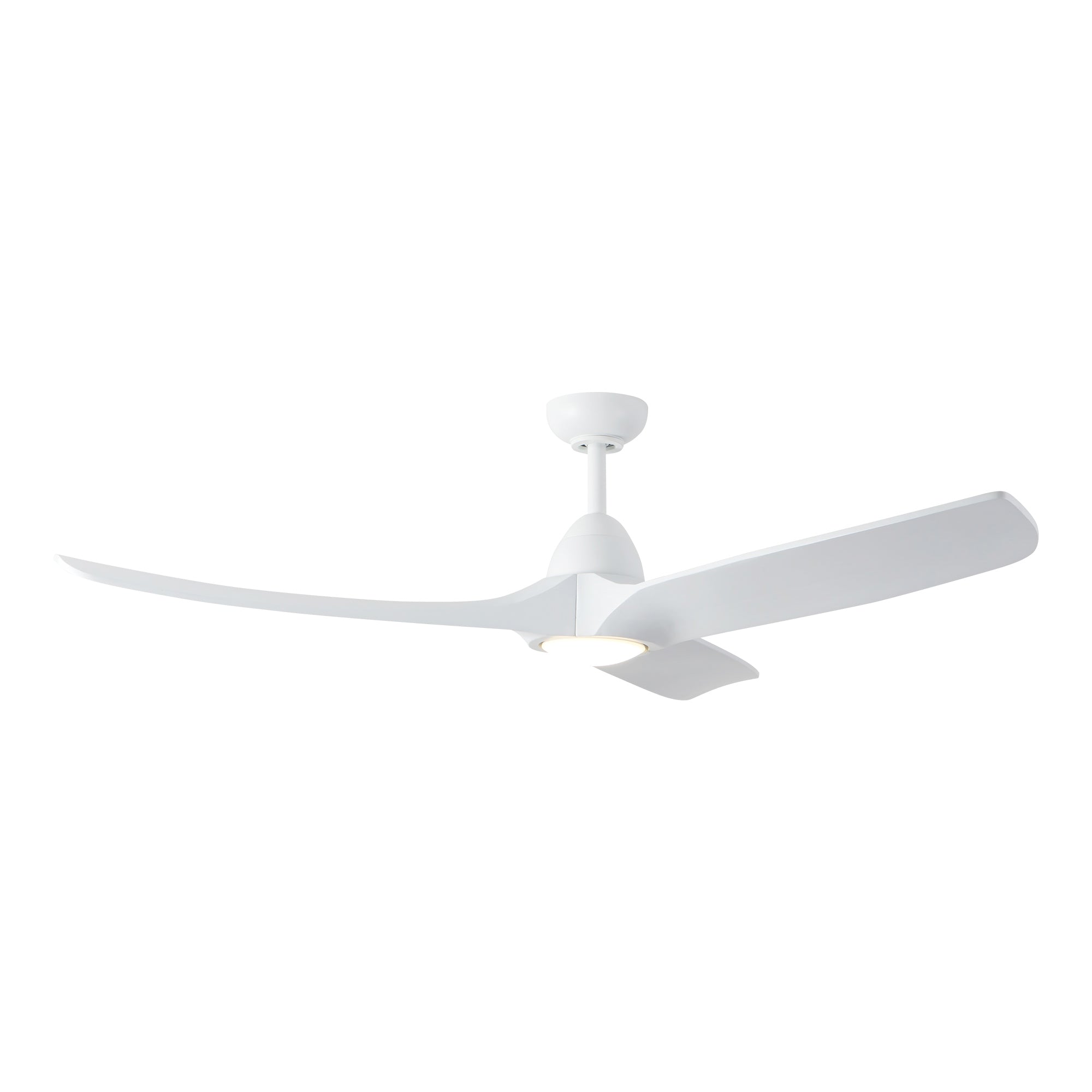 Baylor 60-in White Reversible DC LED Ceiling Fan