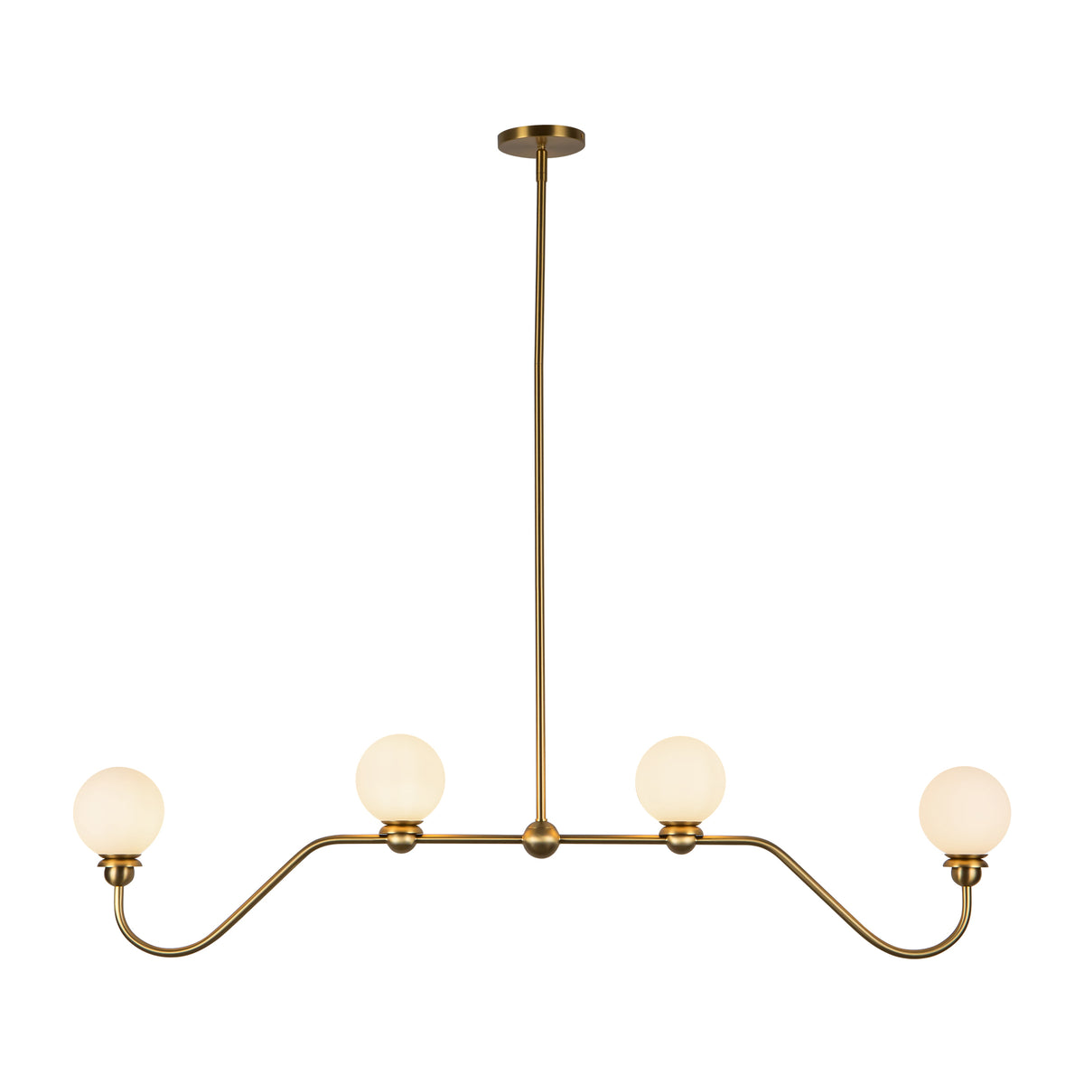 Beckett 49-in Steel Linear Pendant