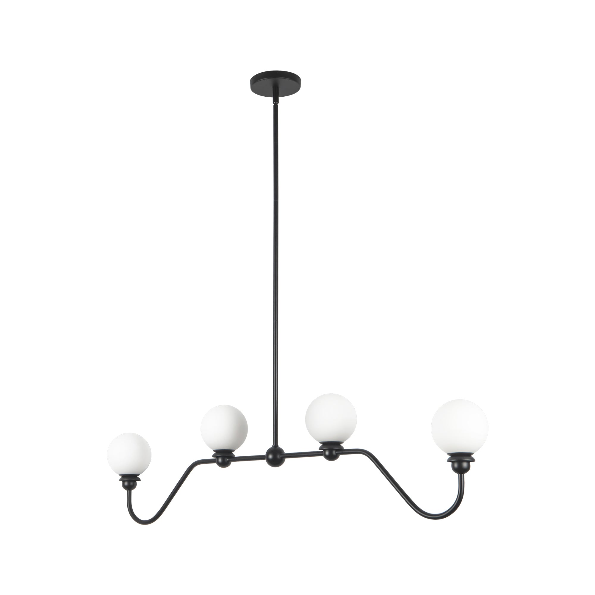Beckett 49-in Steel Linear Pendant