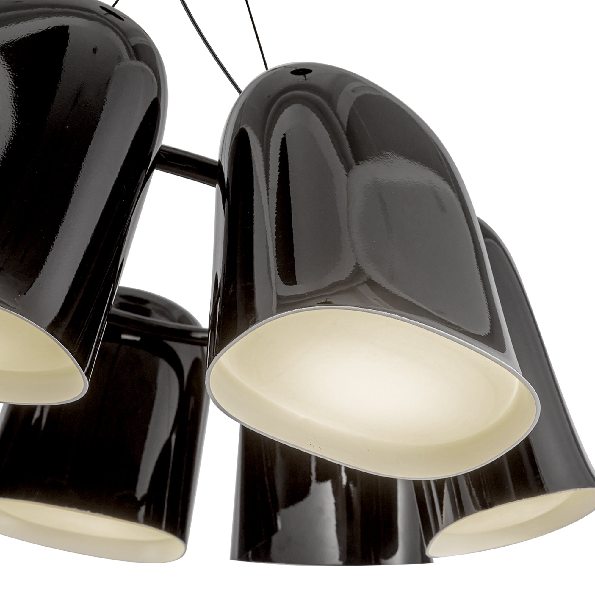 Bell 20-in Steel Chandelier