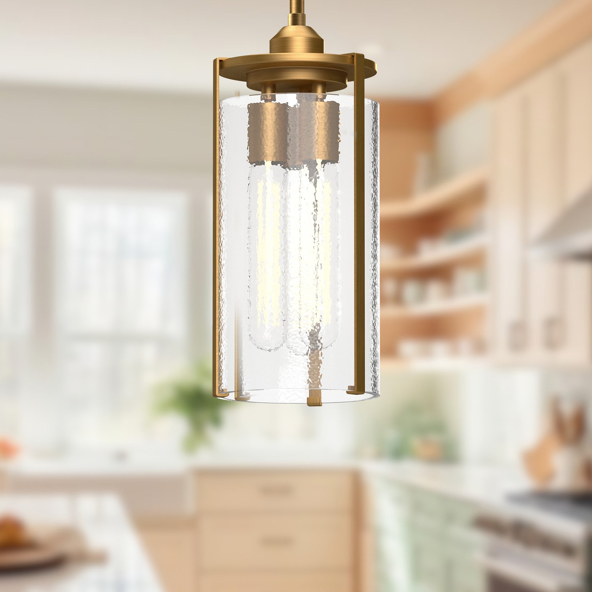 Belmont 7-in Steel Pendant