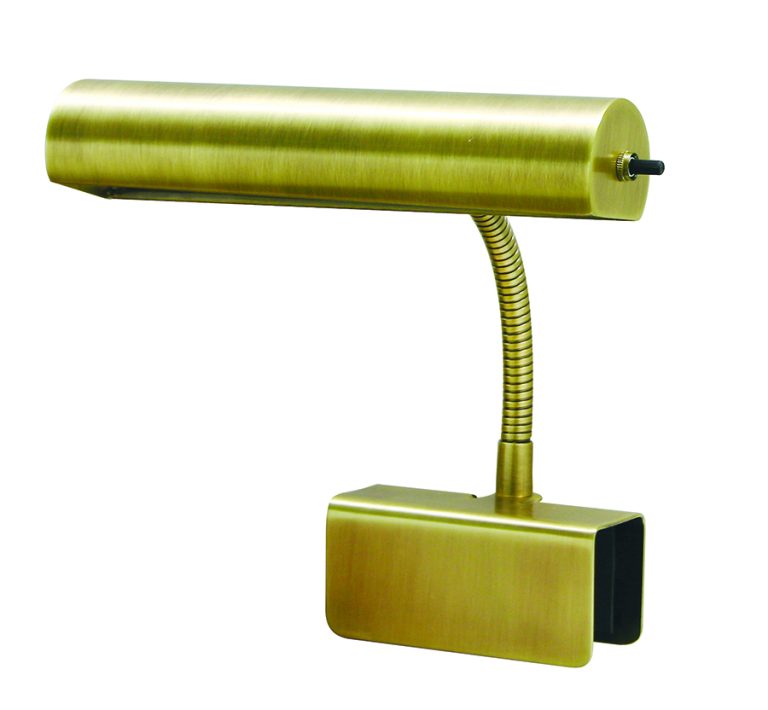 8.5-inch Advent Antique Brass Task Lamp