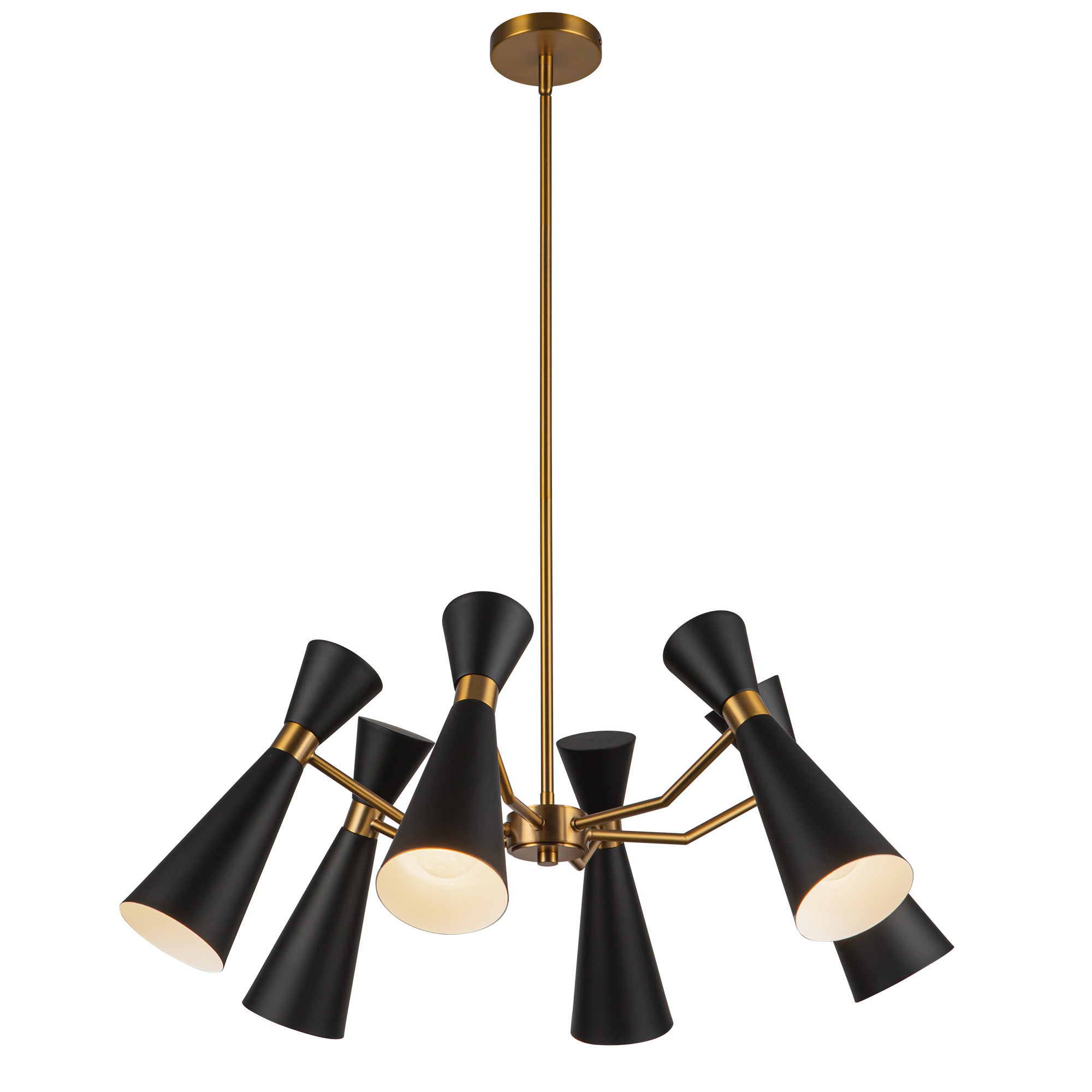 Blake 32-in Steel Chandelier