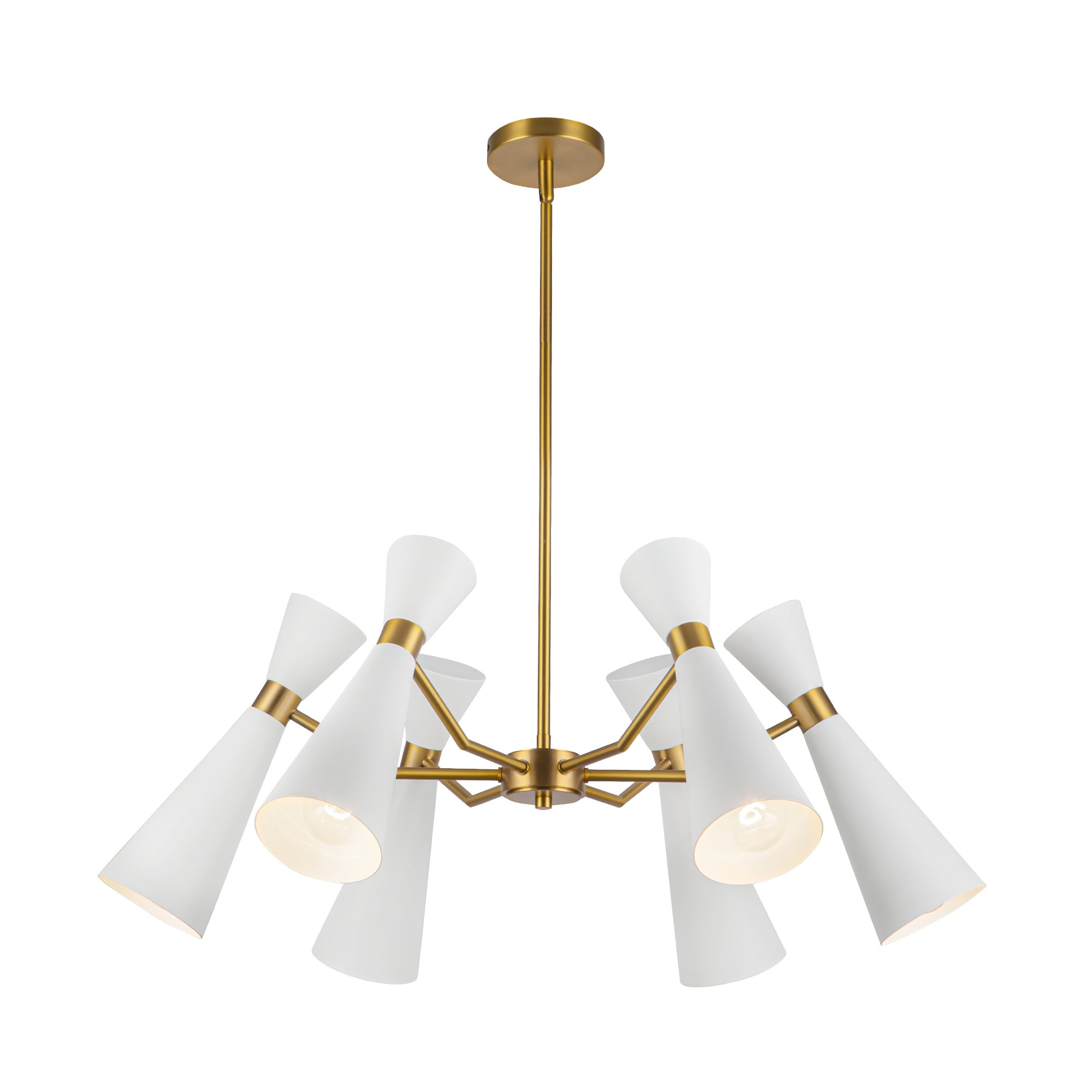 Blake 32-in Steel Chandelier