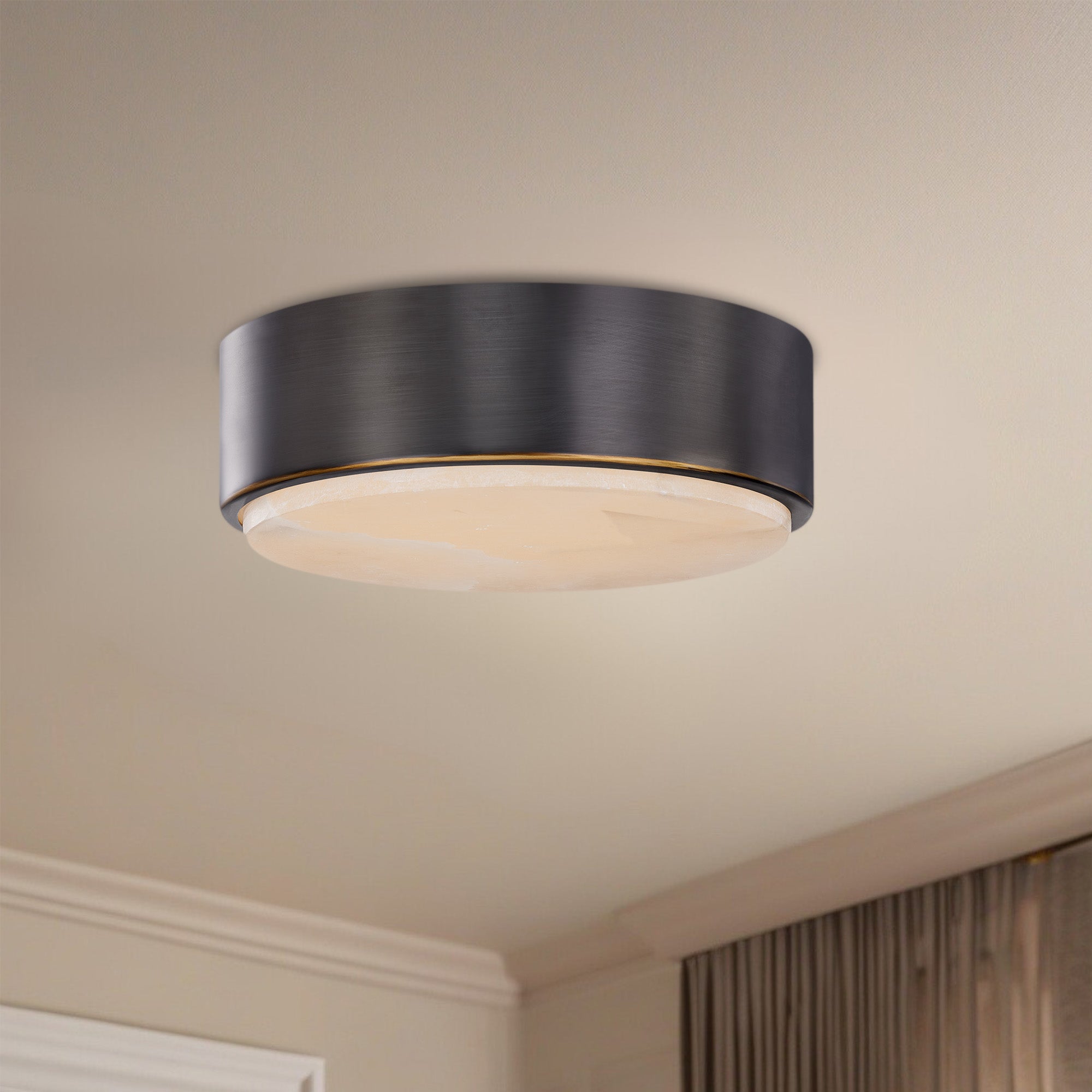 Blanco 8-in Steel Flush Mount