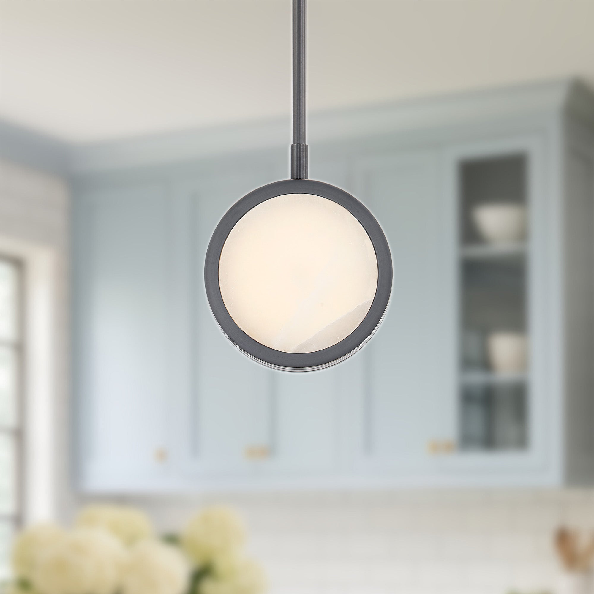 Blanco 6-in Steel Pendant