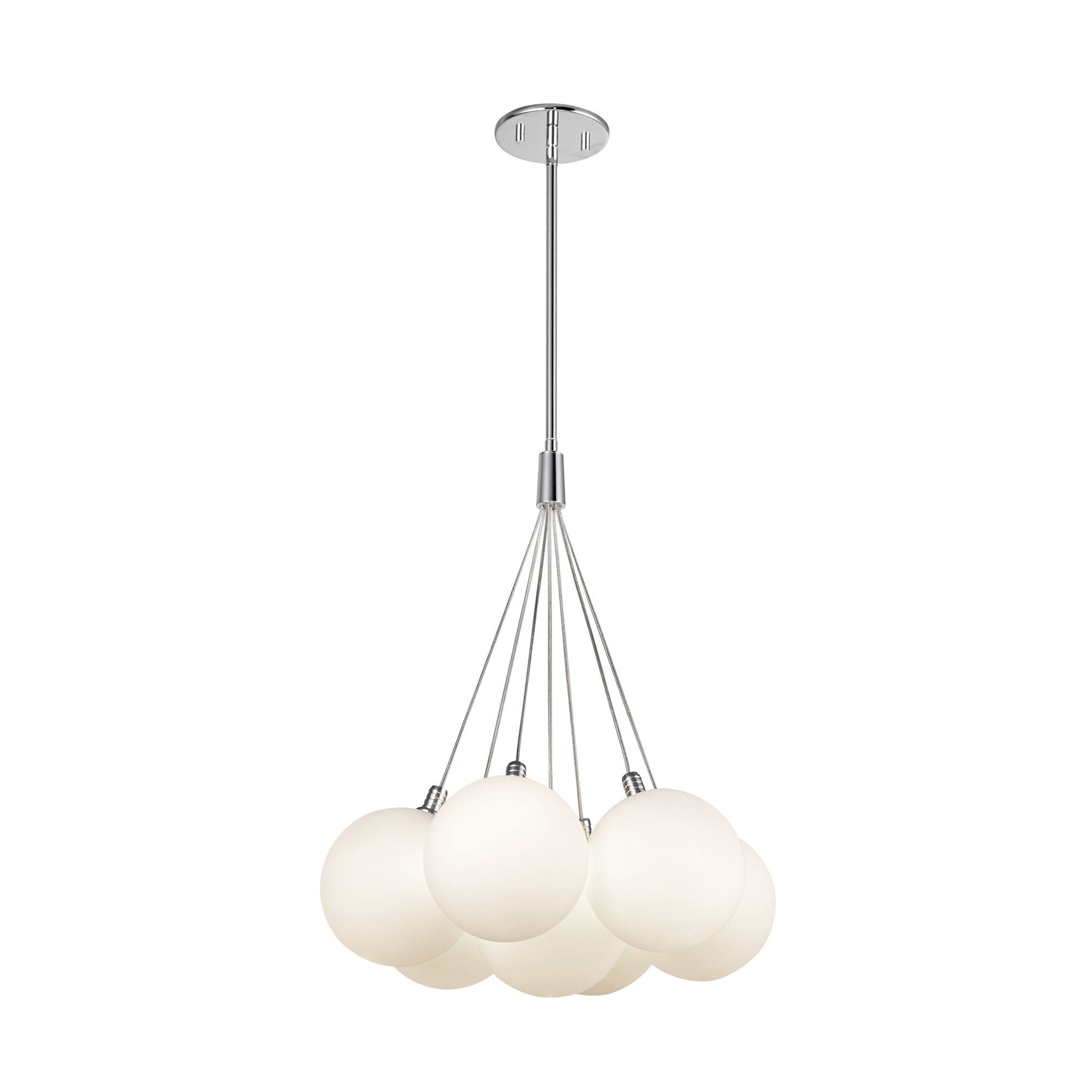 Bolla 17-in Steel Chandelier